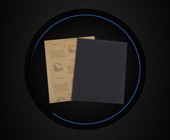 ntub thiab qhuav abrasive ntawv