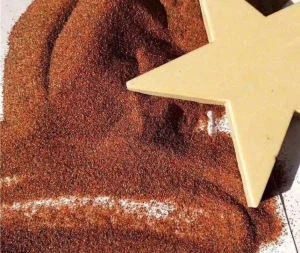 Garnet sandblasting media