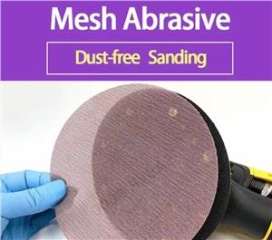 Mesh sandpaper
